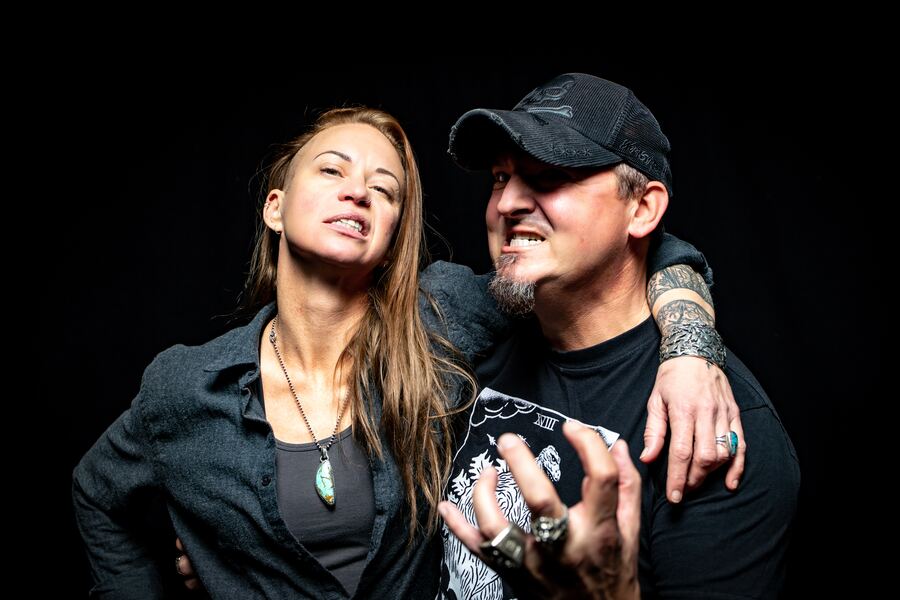 Adam DeGraide and Lacy Saunders