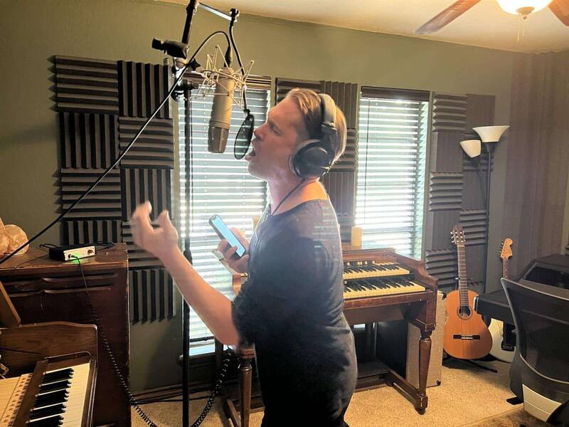 In the studio